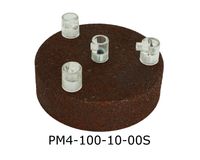 Podsufitka metalowa 4 otwory 100mm rdza naturalna