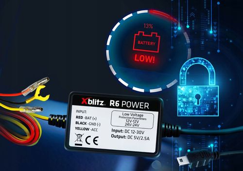 Zasilacz kamery samochodowej R6 Power na Arena.pl