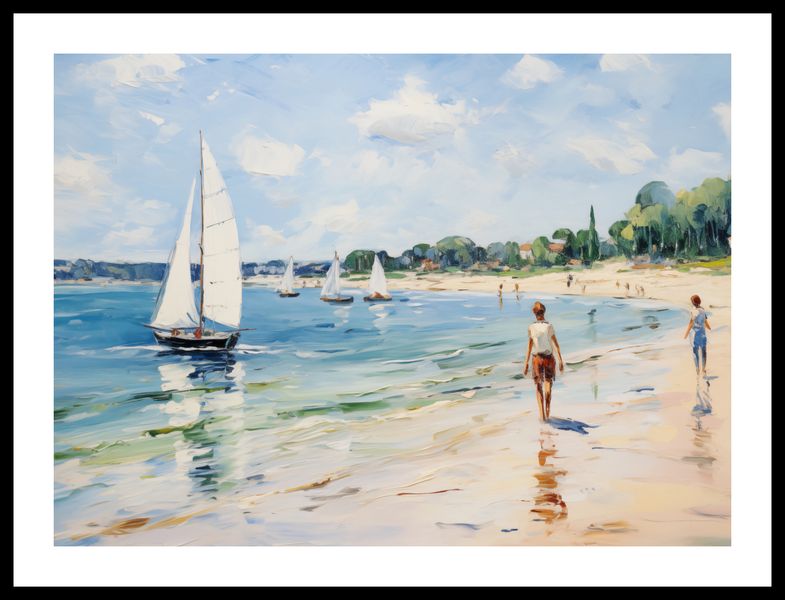 Plakat 55x40cm Życie na Brzegu zdjęcie 3