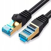 patchcord s/ftp 7 montis rj45 / rj45 15 m czarny