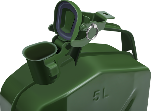 METALOWY KANISTER 5L KD5442 na Arena.pl