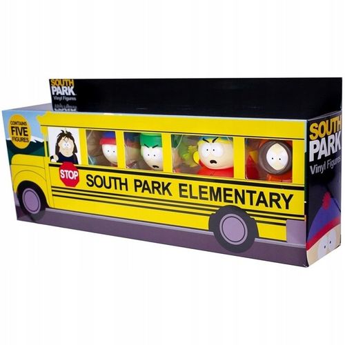 FIGURKI SOUTH PARK WINYLOWE 5PAK SCHOOL BUS CARTMAN STAN KENNY KYLE BUTTERS na Arena.pl