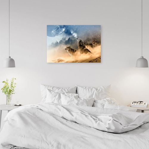 Deco Panel, Wyjące wilki 60x40 na Arena.pl