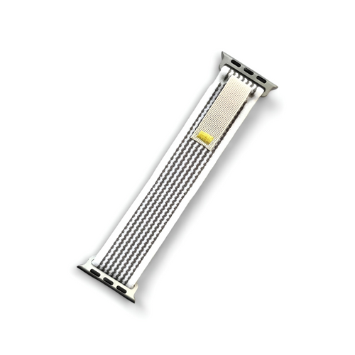 Pasek T-Buckle (Trail Loop) do Apple Watch 38/40/41 mm - Biało/Czarny na Arena.pl