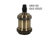 OPRAWKA E27 DEKORACYJNA STARE ZŁOTO