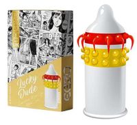 PREZERWATYWY Z FAKTURĄ WYPUSTKAMI EGZO LUCKY DUDE