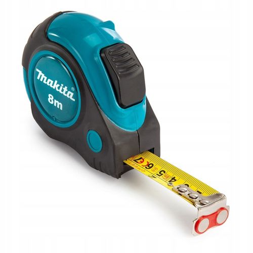 Makita P-72986 Miarka Metr taśma 8m z magnesem i systemem auto-lock na Arena.pl