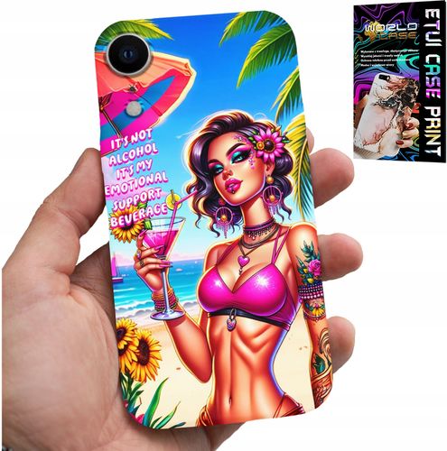 ETUI DO IPHONE XR - IT'S NOT ALCOHOL IT'S MY EMOTIONAL CASE na Arena.pl