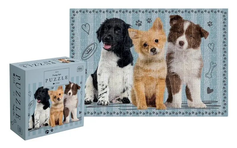 Puzzle 250 elementów. Pupile 3. Pieski zdjęcie 1