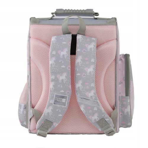 TORNISTER szkolny PASO JEDNOROŻEC PLECAK - klasa 1-3 -ZESTAW 5 el. na Arena.pl