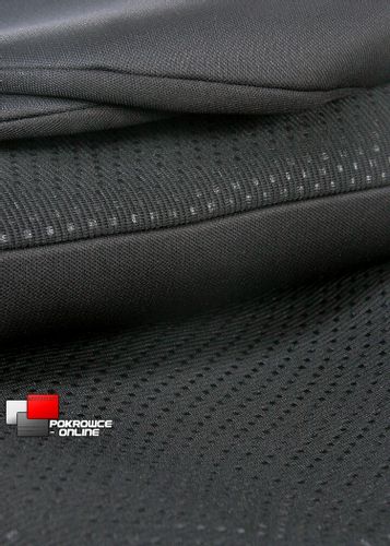 CZARNE pokrowce do FIAT PANDA 2 2003-2012 na Arena.pl