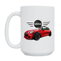 KUBEK „MINI COOPER" Wzór - Duży 450 ml