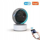 KAMERA WEWNĘTRZNA OBROTOWA WIFI NOC NA ŻYWO NIANIA ELEKTRONICZNA