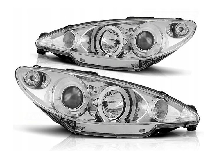 Lampy Reflektory LED PEUGEOT 206 98-02 Rok zdjęcie 1