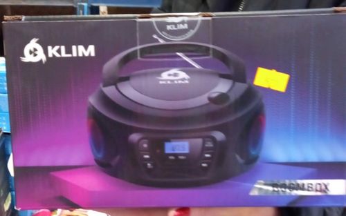 KLIM CD Boombox przenośny Audio CD Player - NOWA W na Arena.pl