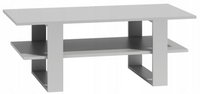 Duża Ława / Stolik Kawowy Do Salonu Biała 120 cm SMOOFY TS - 2 Kolory