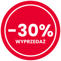 Naklejki RABAT PROMOCJA -30% BLACKFRIDAY 5X5cm okrągłe 40 SZT na arkuszu