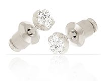 kolczyki kwiatuszki z kryształami preciosa (p8348ag)