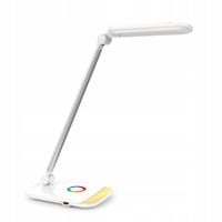 Lampka biurkowa LED PLATINET biały moc do 12 W
