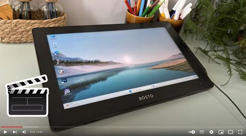 Tablet graficzny BOSTO Graphic Tablet X5 2024 N100 8GB 256GB WINDOWS 10 PRO na Arena.pl