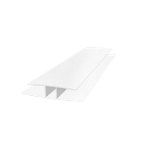 H-profil łączący 1000mm poliwęglan mleczny 6mm