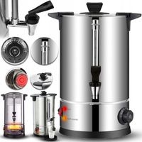 Warnik Heckermann 15L 1800 W nierdzewny z niekapiącym kranikiem