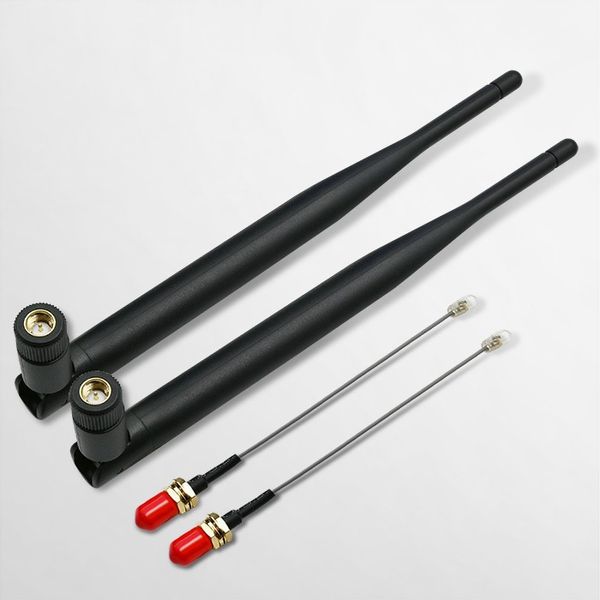 Qoltec Antena Wi-Fi 2.4/2.5 GHz 5.1/5.8 GHz dookólna 5dBi Wewnętrzna zdjęcie 4