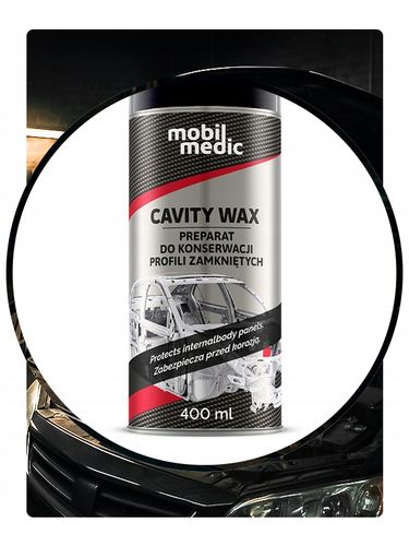 ŚRODEK DO KONSERWACJI PROFILI ZAMKNIĘTYCH MOBIL MEDIC NA BAZIE WOSKU 400 ml na Arena.pl