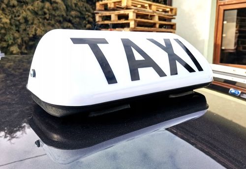LAMPA KOGUT TAXI LED NA PILOTA + FOLIA OCHRONNA na Arena.pl