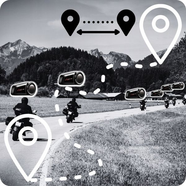 INTERKOM MOTOCYKLOWY BLUTOOTH MAXTO M2 POLSKI LEKTOR zdjęcie 8