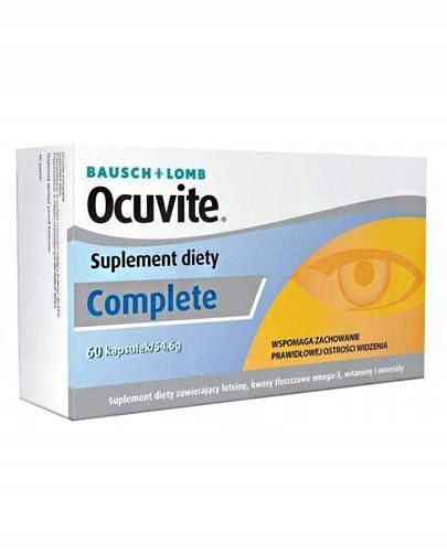 OCUVITE COMPLETE - 60 kaps. zdjęcie 1