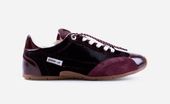 Bronx gumowe buty sportowe ze skóry w kolorze czerwonym r42