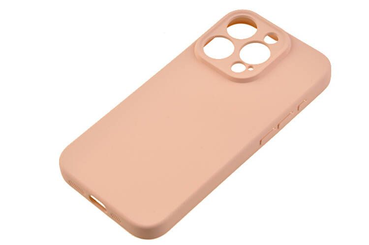 Etui silikonowe Tint do Apple iPhone 15 Pro różowy zdjęcie 1