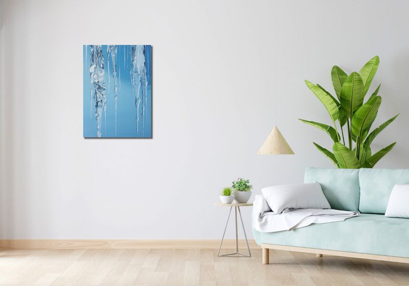 Obraz 50x70cm Kryształowe Sople zdjęcie 2