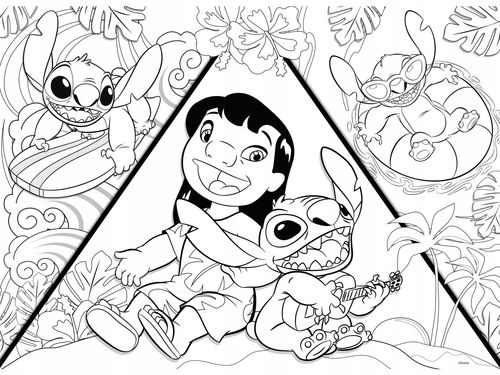 Lisciani Puzzle Df Maxifloor 150 Lilo&Stitch na Arena.pl