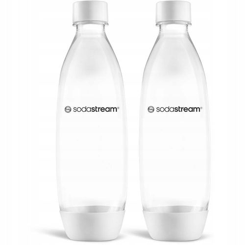 Butelki SodaStream FUSE 2x1L białe - do zmywarki na Arena.pl