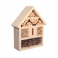 Domek Dla Insektów 19x7x22cm Drewniany Garden & Fun