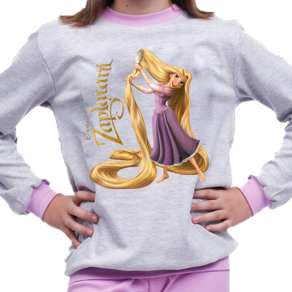 Piżama dziecięca Zaplątani - Tangled zdjęcie 1