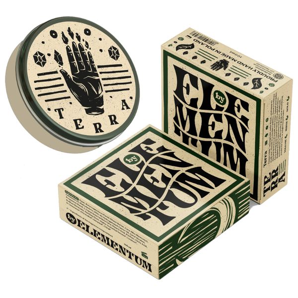 By Elementum Terra Matte Paste - Matowa pasta do włosów, 100ml zdjęcie 1