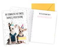karnet Urodziny (impreza urodzinowa, pieski) PP-2269