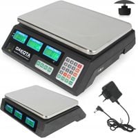 UNIWERSALNA ELEKTRONICZNA WAGA SKLEPOWA LCD KALKULACYJNA 40 KG