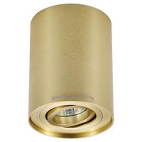 Downlight LAMPA sufitowa RONDOO SL 94354 Zumaline metalowa OPRAWA oczko SPOT tuba złota