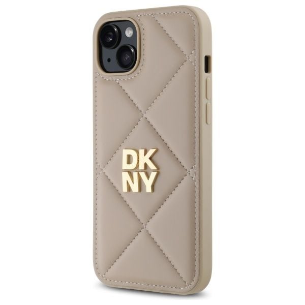 Etui DKNY do iPhone 15 Plus, Beżowy zdjęcie 2