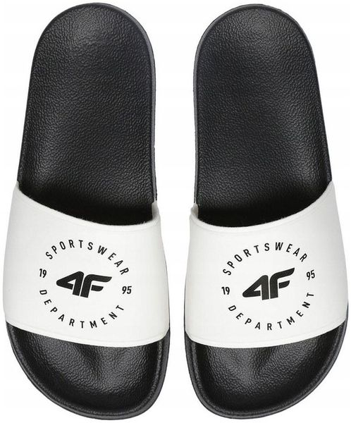 KLAPKI 4F DAMSKIE wsuwane lekkie na LATO buty basenowe plażowe WAKACJE r 38 zdjęcie 1