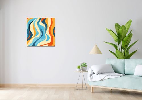 Obraz 60x60cm Tańczące Fale na Arena.pl