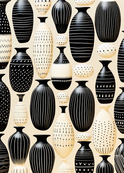 Plakat 50x70cm Monochromatyczna Harmonia zdjęcie 1