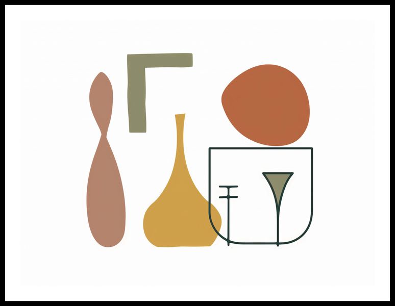 Plakat 80x60cm Naczynia zdjęcie 3