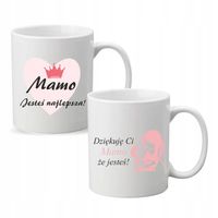Kubek z nadrukiem PREZENT MAMO JESTEŚ NAJLEPSZA