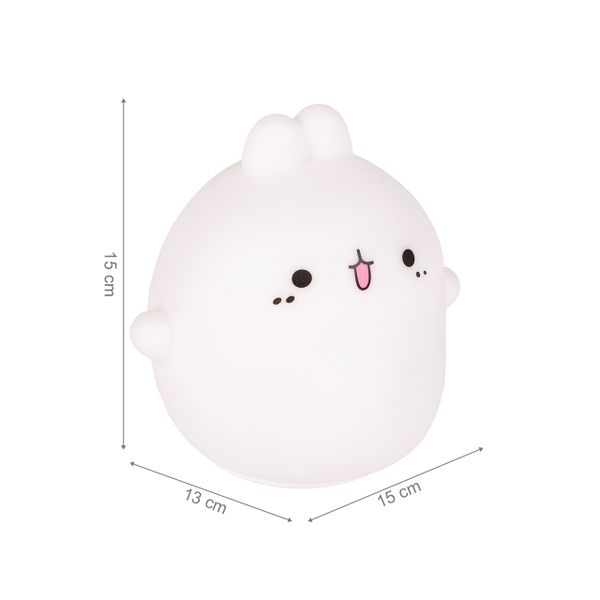 Lampka Nocna LED dla Dzieci Króliczek RGB + Pilot zdjęcie 2