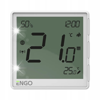 DOBOWY REGULATOR TEMP BEZPRZEWODOWY NATYNKOWY BATERIE ZIGBEE ENGO EONEBATW